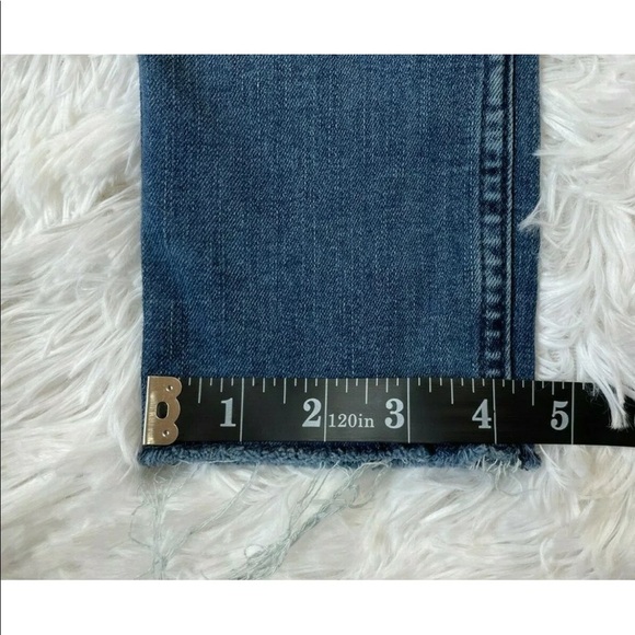 Hollister High Rise Super Skinny Jeans Sz 1 25x30 Super Distressed Denim - Picture 10 of 11